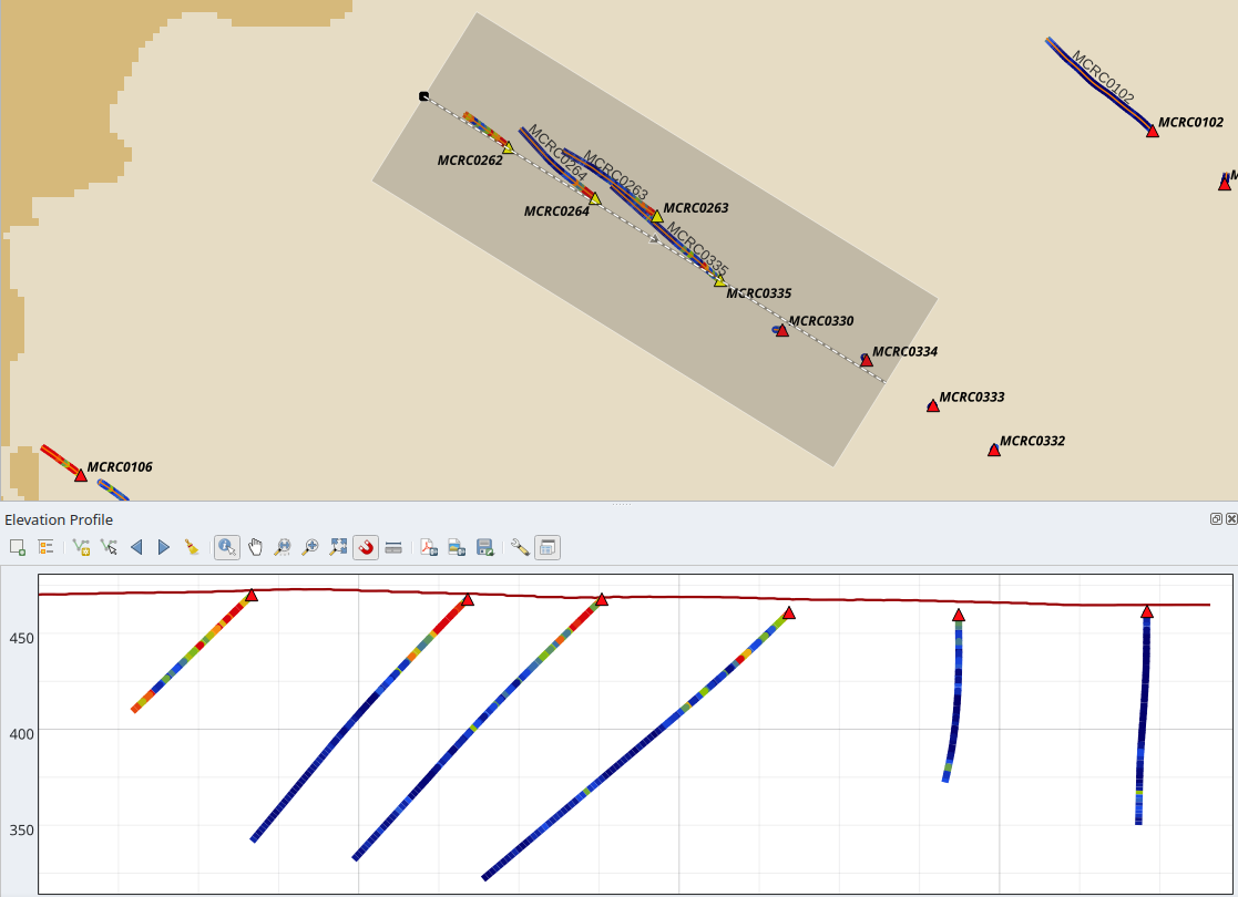 OpenLog: Mining GIS Software for Drillhole Data & Borehole Logging in ...